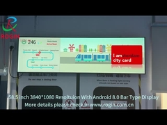 58.5inch bar type display with Android system solution